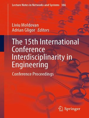 cover image of The 15th International Conference Interdisciplinarity in Engineering